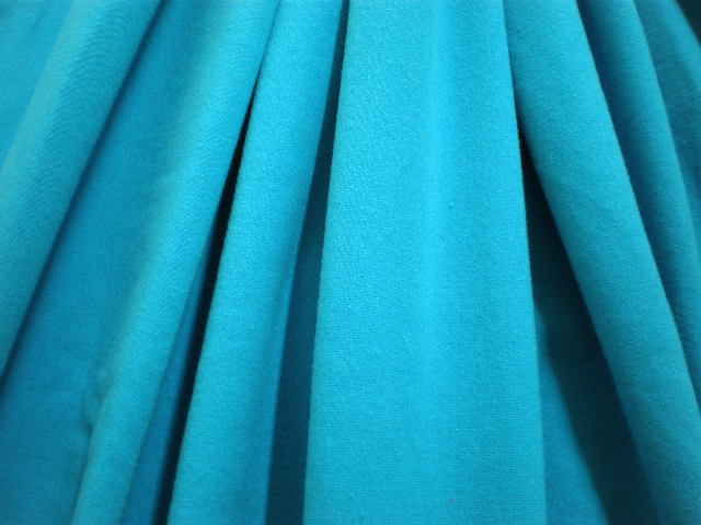 13.Turquoise Cotton Spandex